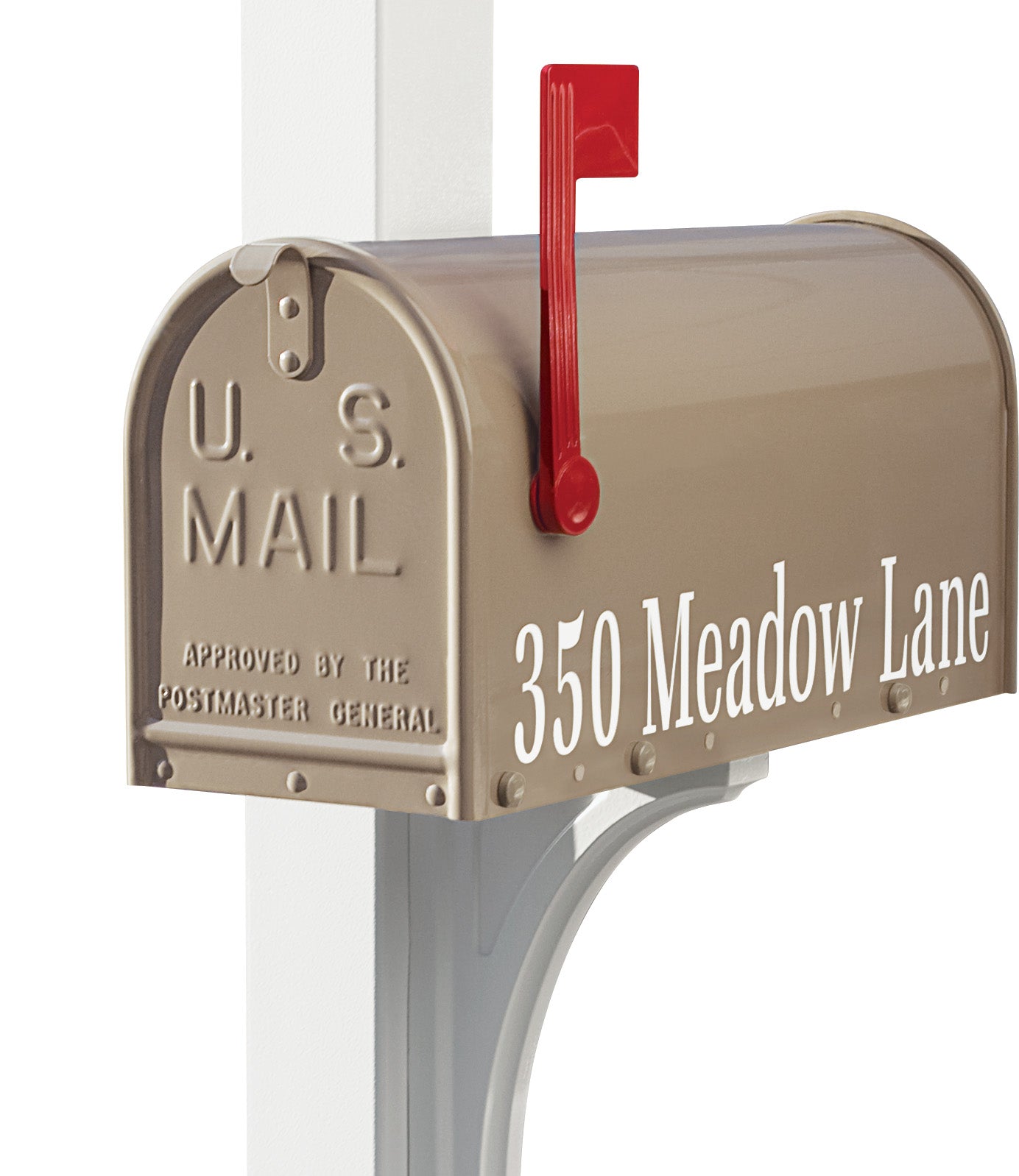 Janzer Mailbox Lettering