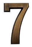 SoftCurve Number "7" Antique Bronze